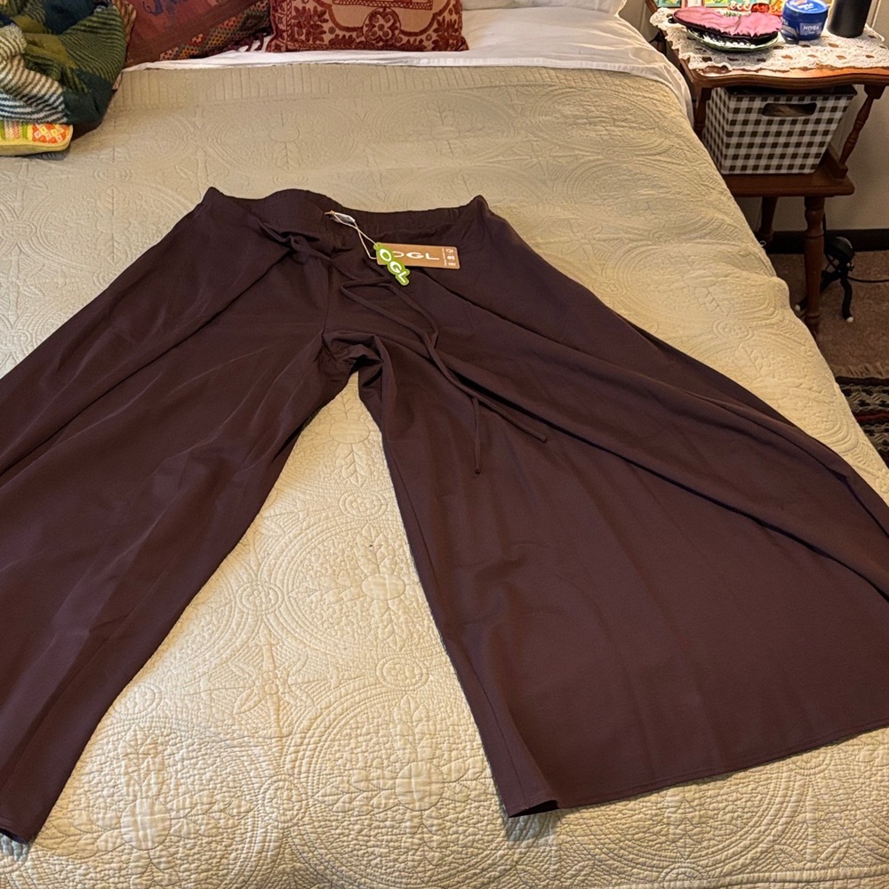 OGL palazzo pants  - Dark Brown